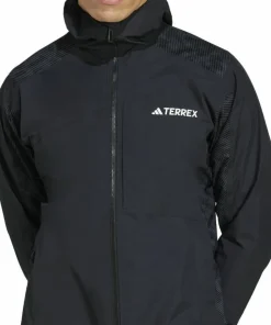 Adidas Men's Terrex Hybrid Rain.DRY Jacket Black/Black