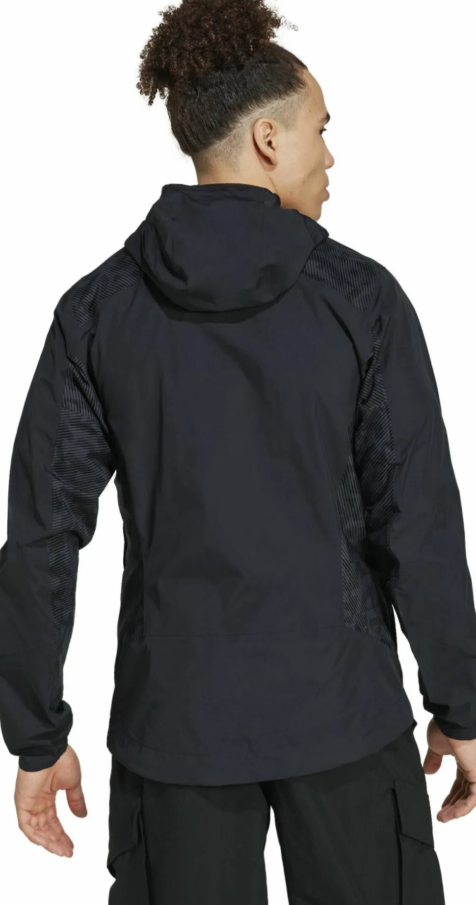 Adidas Men's Terrex Hybrid Rain.DRY Jacket Black/Black