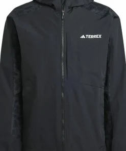 Adidas Men's Terrex Hybrid Rain.DRY Jacket Black/Black