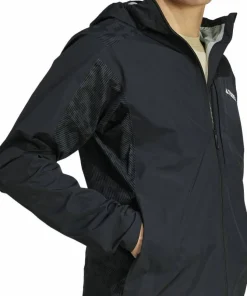 Adidas Men's Terrex Hybrid Rain.DRY Jacket Black/Black