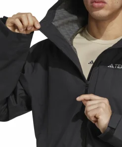 Adidas Men's Terrex Multi RAIN.RDY 2.5-Layer Rain Jacket Black