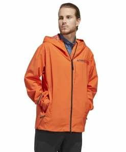 Adidas Men's Terrex Multi RAIN.RDY 2.5-Layer Rain Jacket Seimor