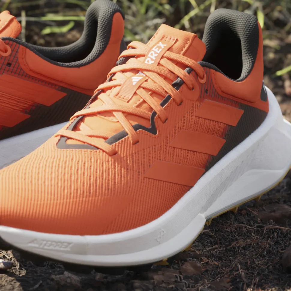 Adidas Men's Terrex Soulstride Ultra Trail Running Shoes Semi Impact Orange/Semi Impact Orange/Core Black