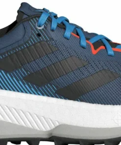Adidas Men's Terrex Soulstride Ultra Trail Running Shoes Wonder Steel/Core Black/Pulse Blue