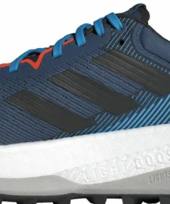 Adidas Men's Terrex Soulstride Ultra Trail Running Shoes Wonder Steel/Core Black/Pulse Blue