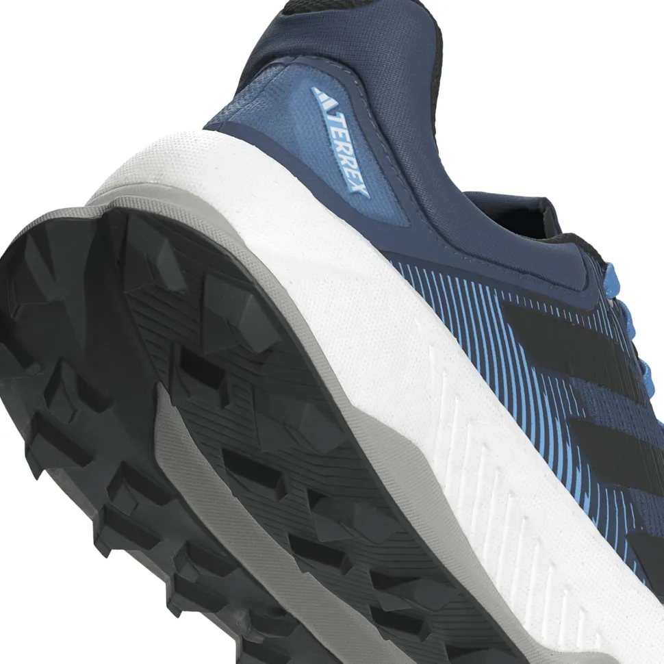 Adidas Men's Terrex Soulstride Ultra Trail Running Shoes Wonder Steel/Core Black/Pulse Blue