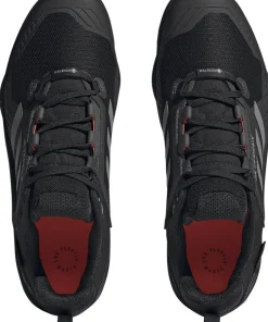 Adidas Men's Terrex Swift R3 GORE-TEX Shoes Core Black/Grey Three/Solar Red