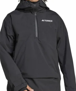 Adidas Men's Terrex Xperior 2L Lined RAIN.DRY Anorak Black/Black