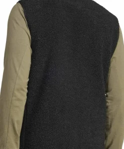 Adidas Men's Terrex Xploric High Pile Fleece Vest Black