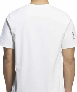 Adidas Men's Xploric Climacool Embroidery Graphic T-shirt White