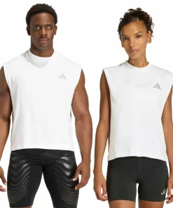 Adidas Unisex Adi365 Cheering Tank Top White