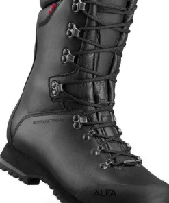 Alfa Men's Bever Perform Gore-Tex Wide Black