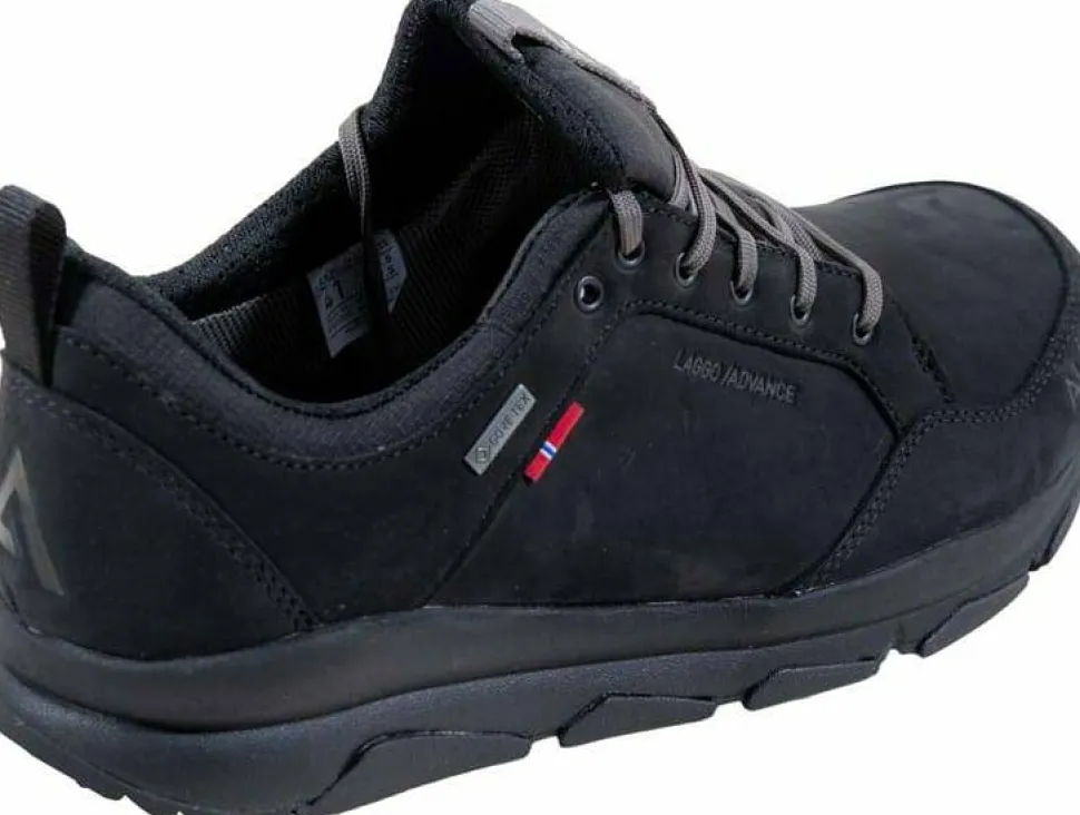 Alfa Men's Laggo Leather Advance GORE-TEX Black