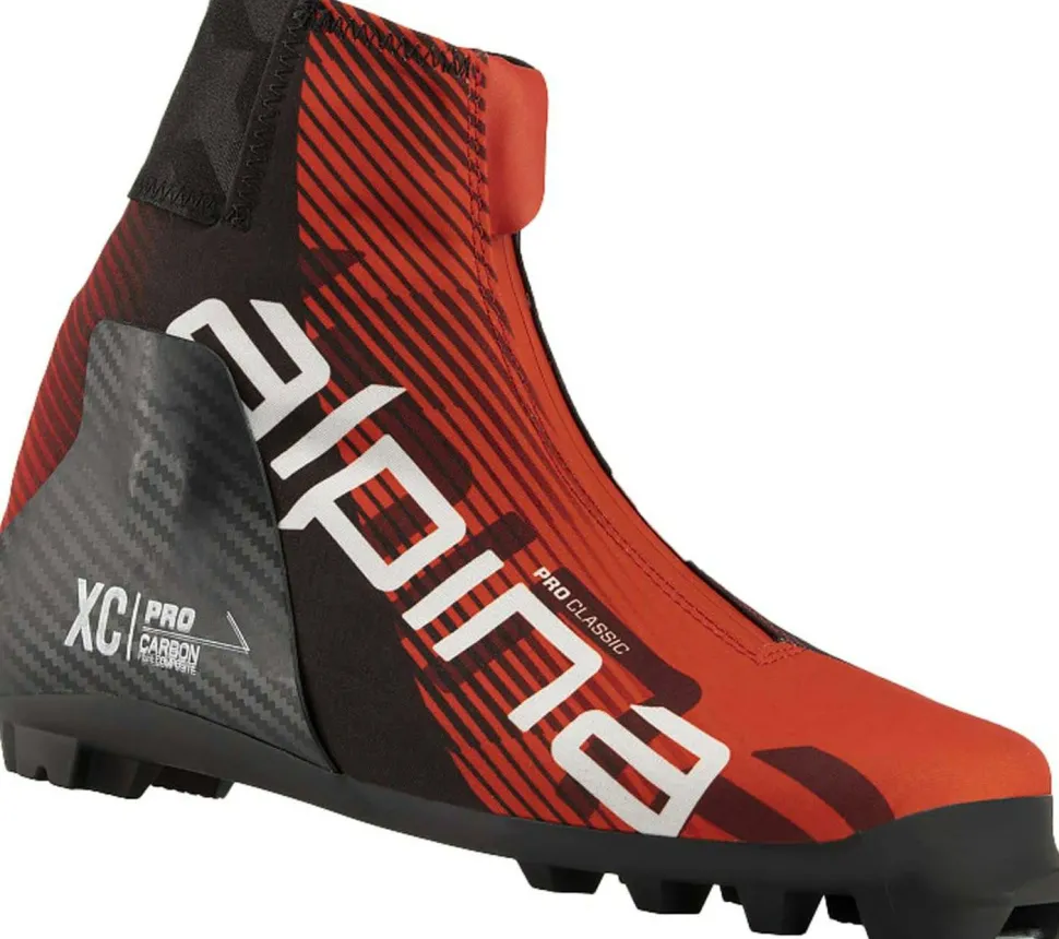Alpina Unisex Pro Classic Red/Black