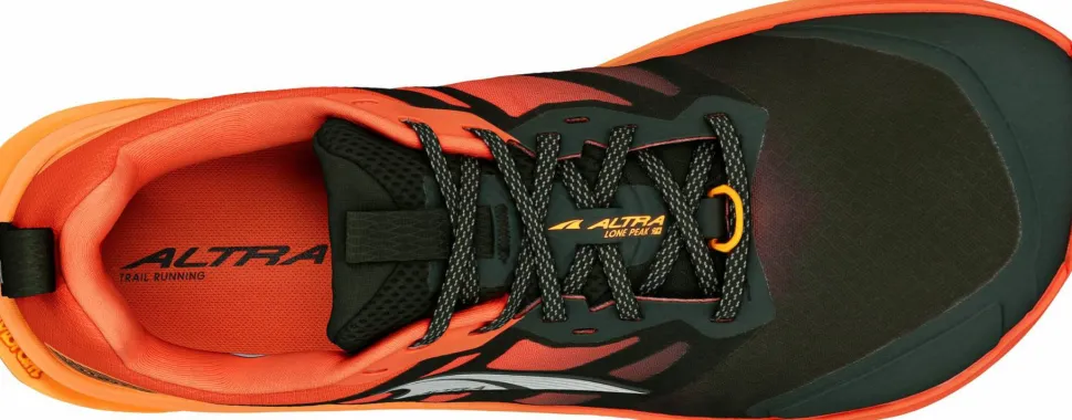 Altra Men's Lone Peak 9+ Black/Orange