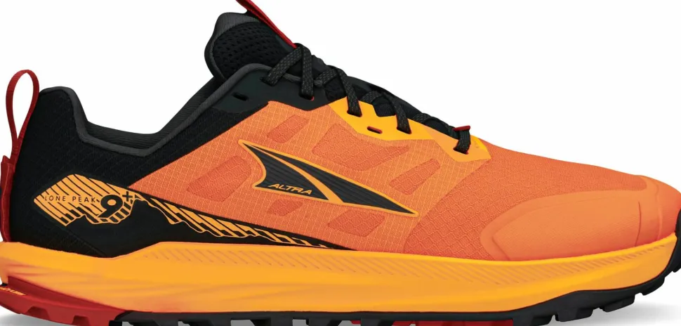 Altra Men's Lone Peak 9+ Orange/Black