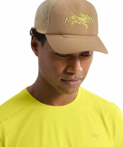 Arc'teryx Bird Word Trucker Hat Canvas/Euphoria