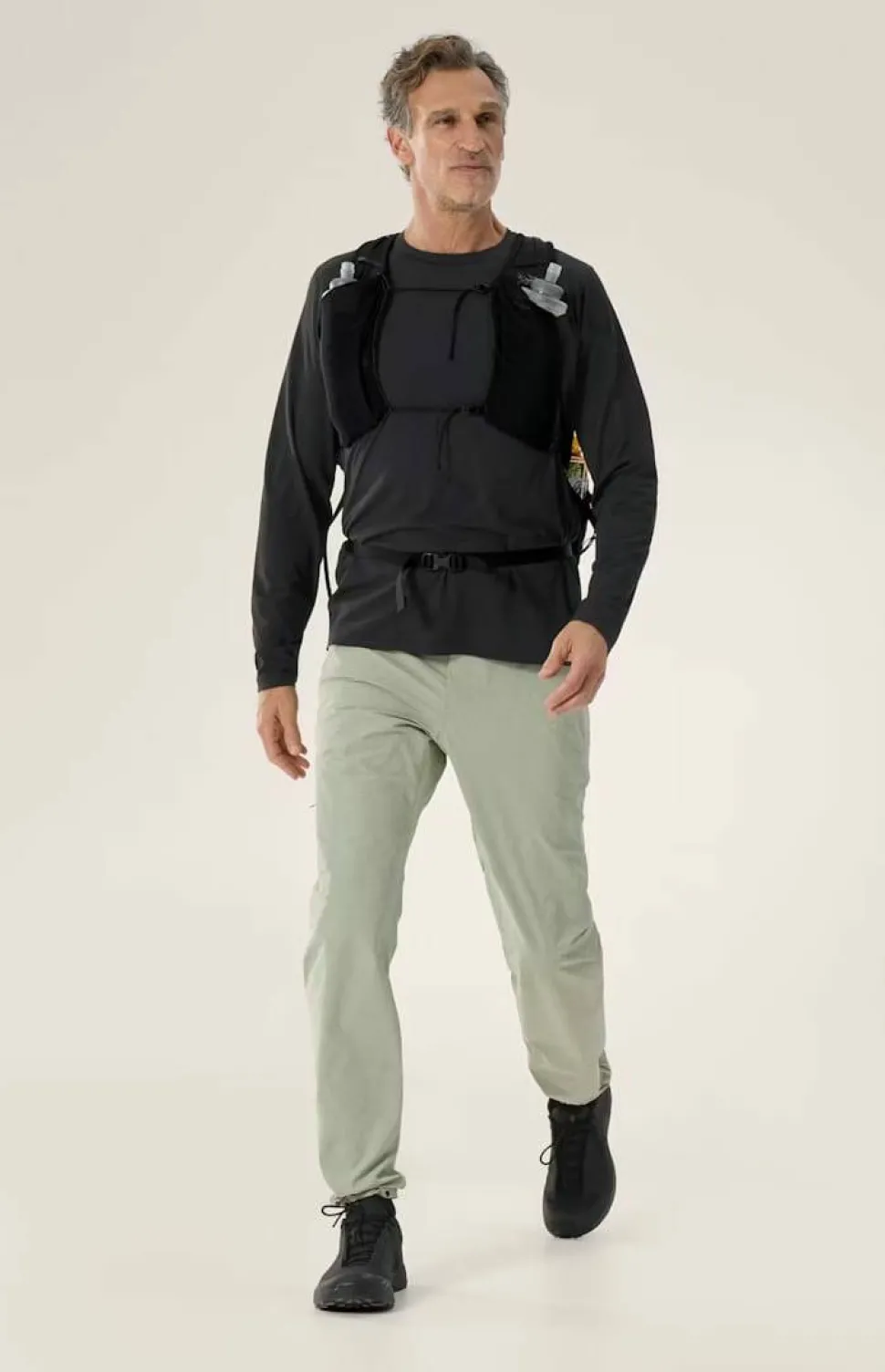 Arc'teryx Men's Cormac Crew Neck LS Black