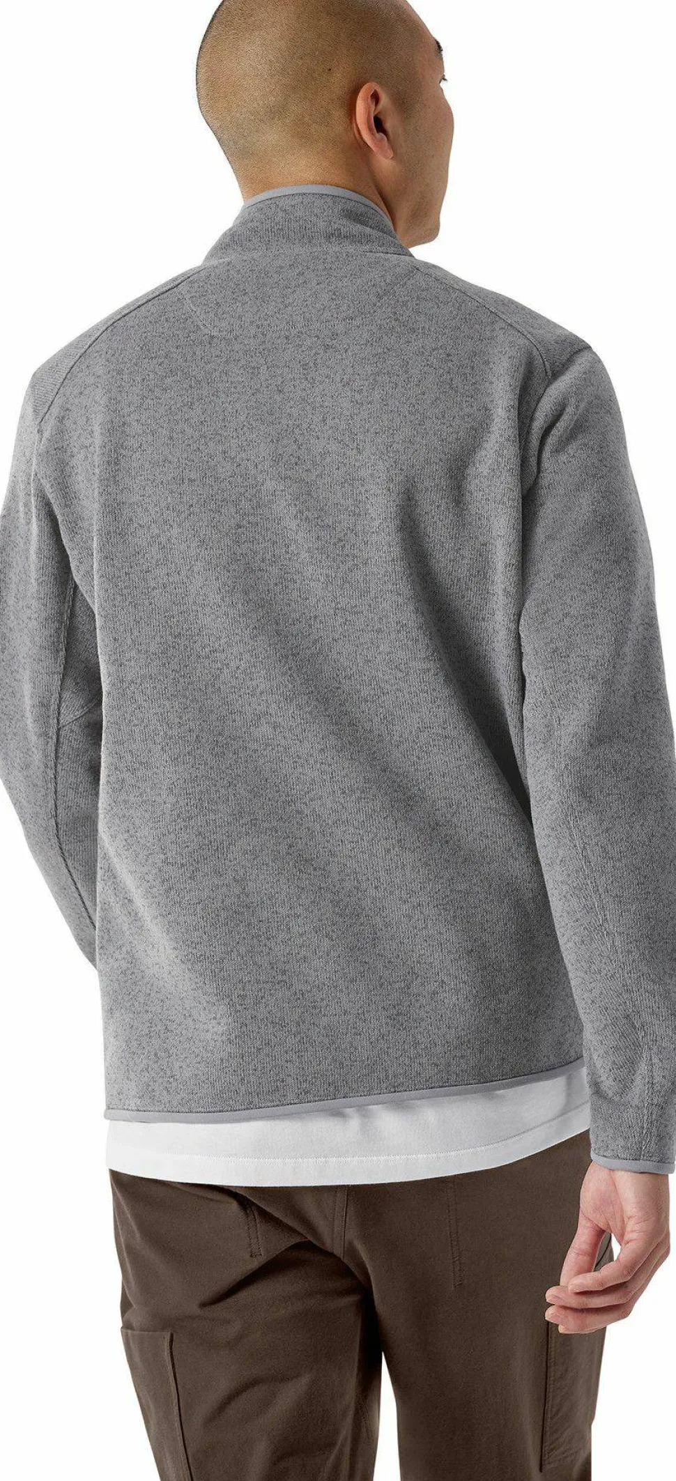 Arc'teryx Men's Covert 1/2 Zip Cloud Heather / Void