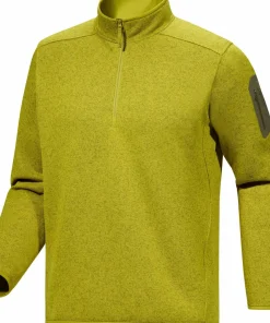 Arc'teryx Men's Covert 1/2 Zip Olive Moss Heather