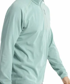 Arc'teryx Men's Delta 1/2 Zip Stone Green