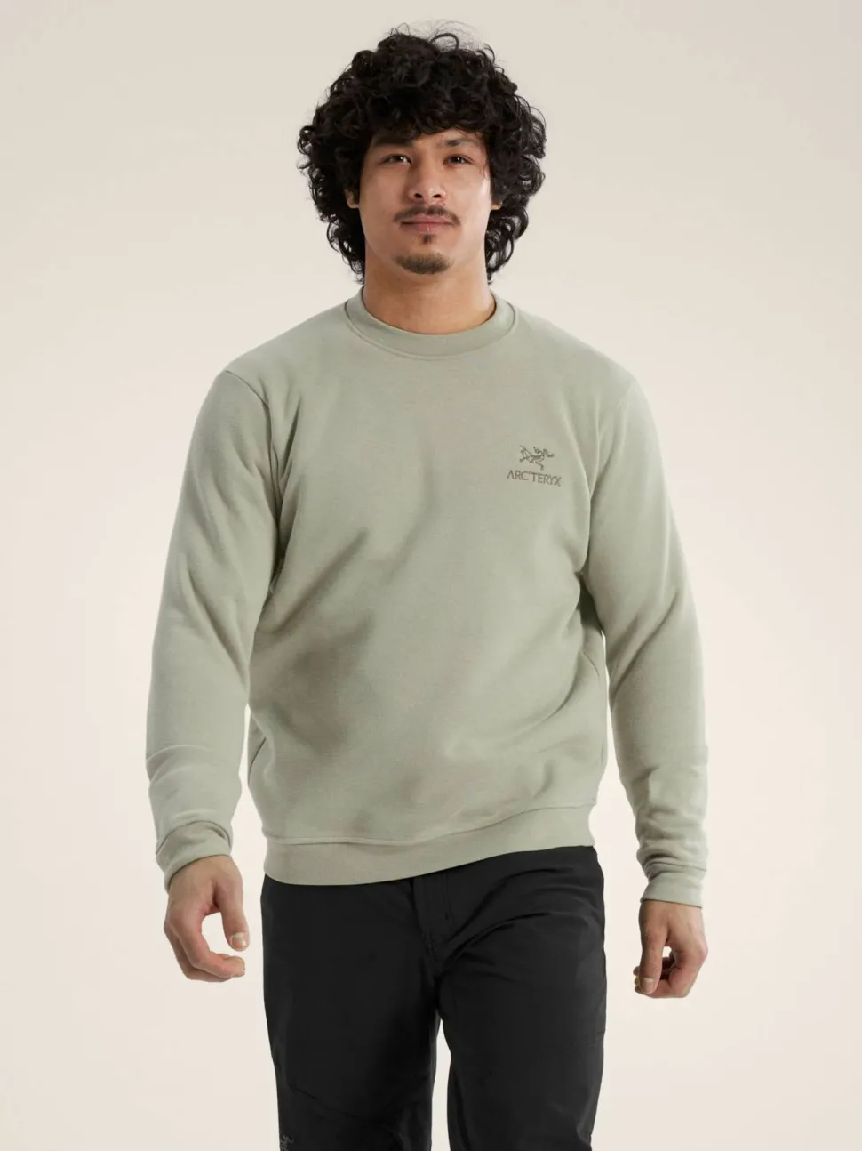 Arc'teryx Men's Emblem Fleece Crew Habitat