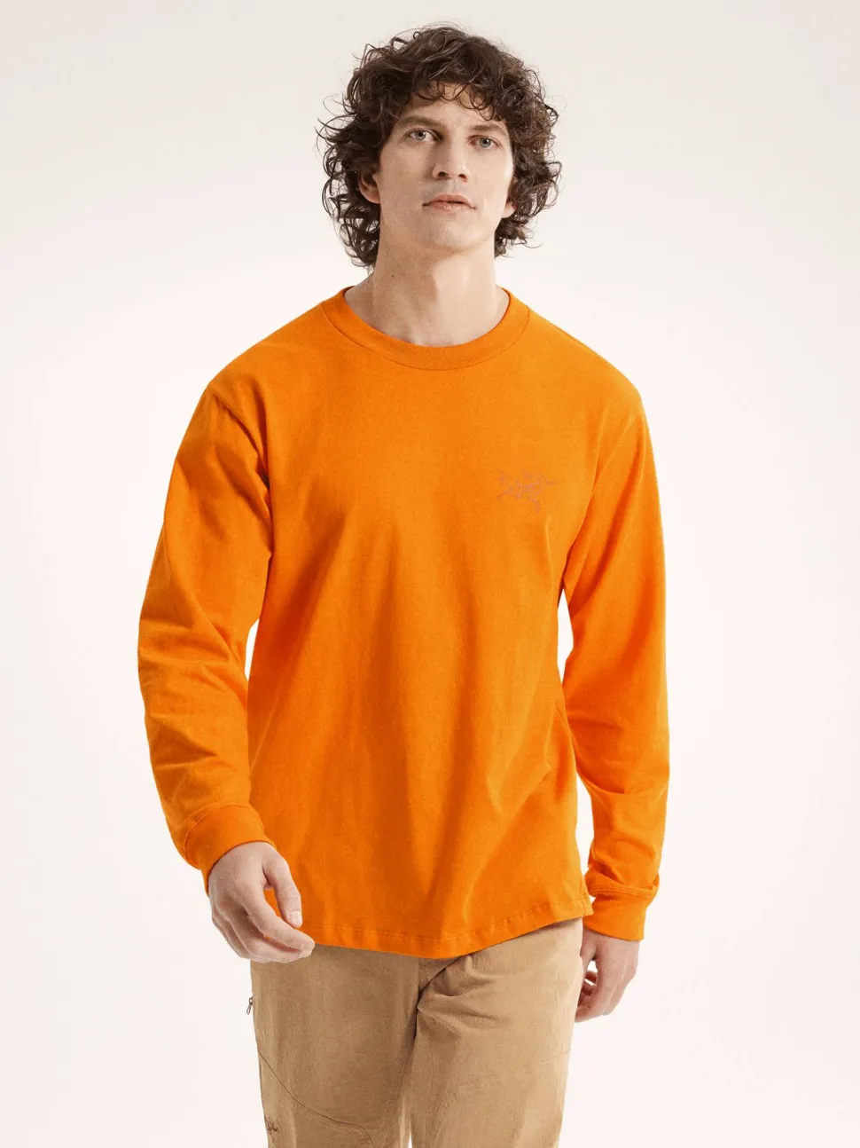 Arc'teryx Men's Kragg Cotton Longsleeve Blaze