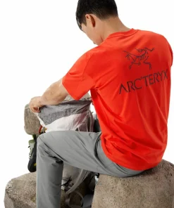 Arc'teryx Men's Kragg SL Cotton Bird Word Shortsleeve Dynasty/Mars