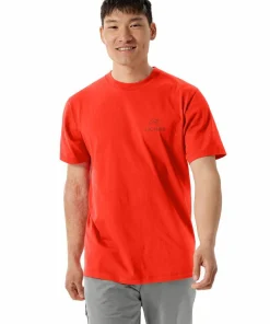 Arc'teryx Men's Kragg SL Cotton Bird Word Shortsleeve Dynasty/Mars