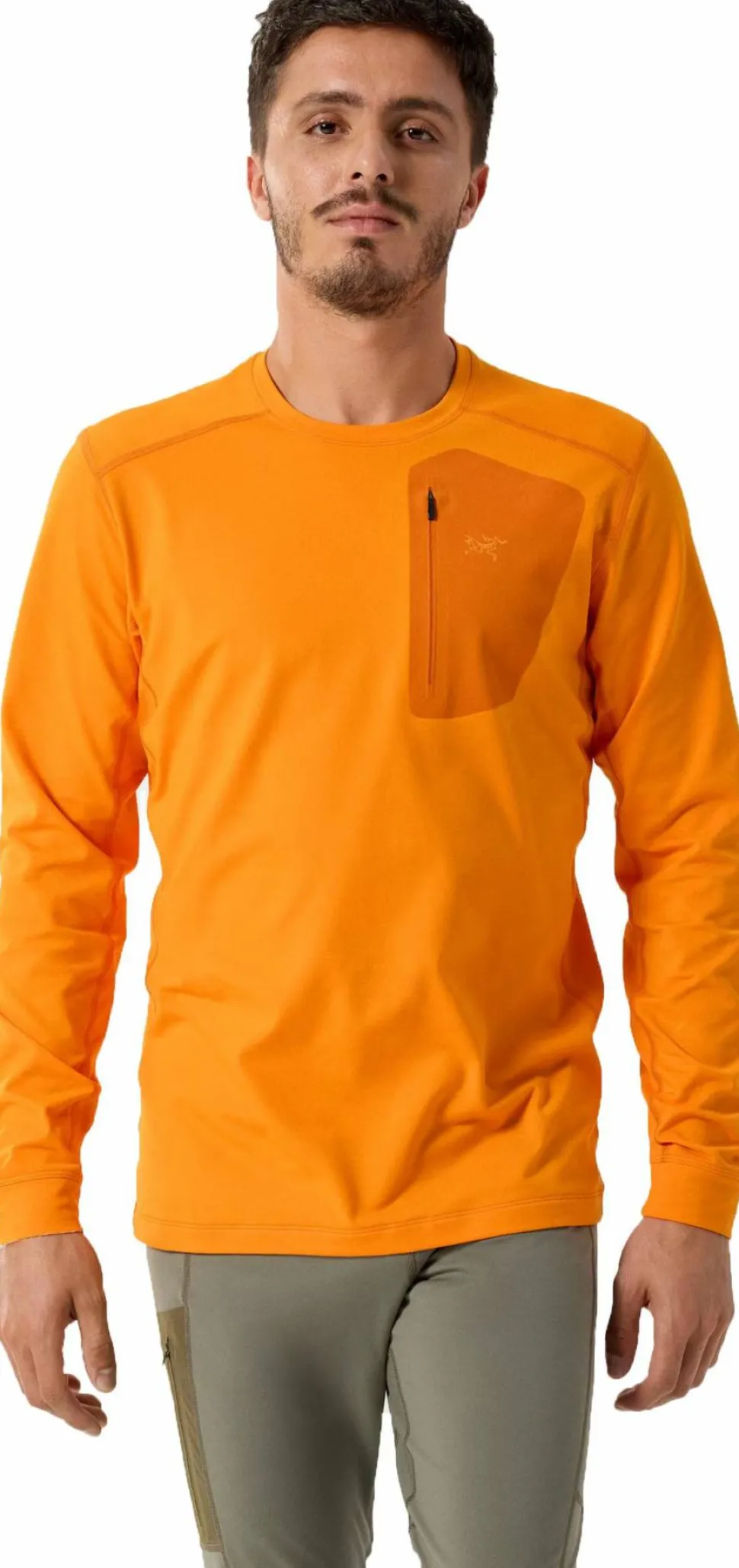 Arc'teryx Men's Rho Lt Crew Neck Blaze