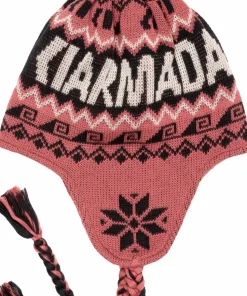 ARMADA Peruvian Beanie Faded Rose/black/cream