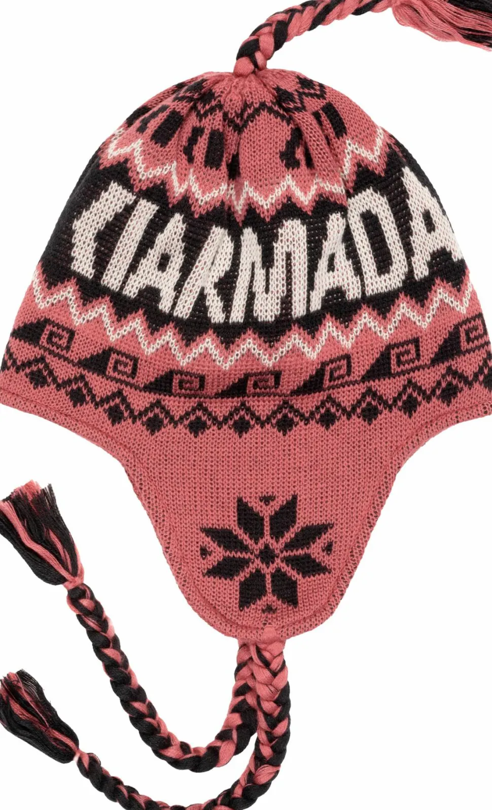 ARMADA Peruvian Beanie Faded Rose/black/cream