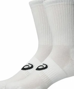 Asics 6 Pack Crew Sock Brilliant White