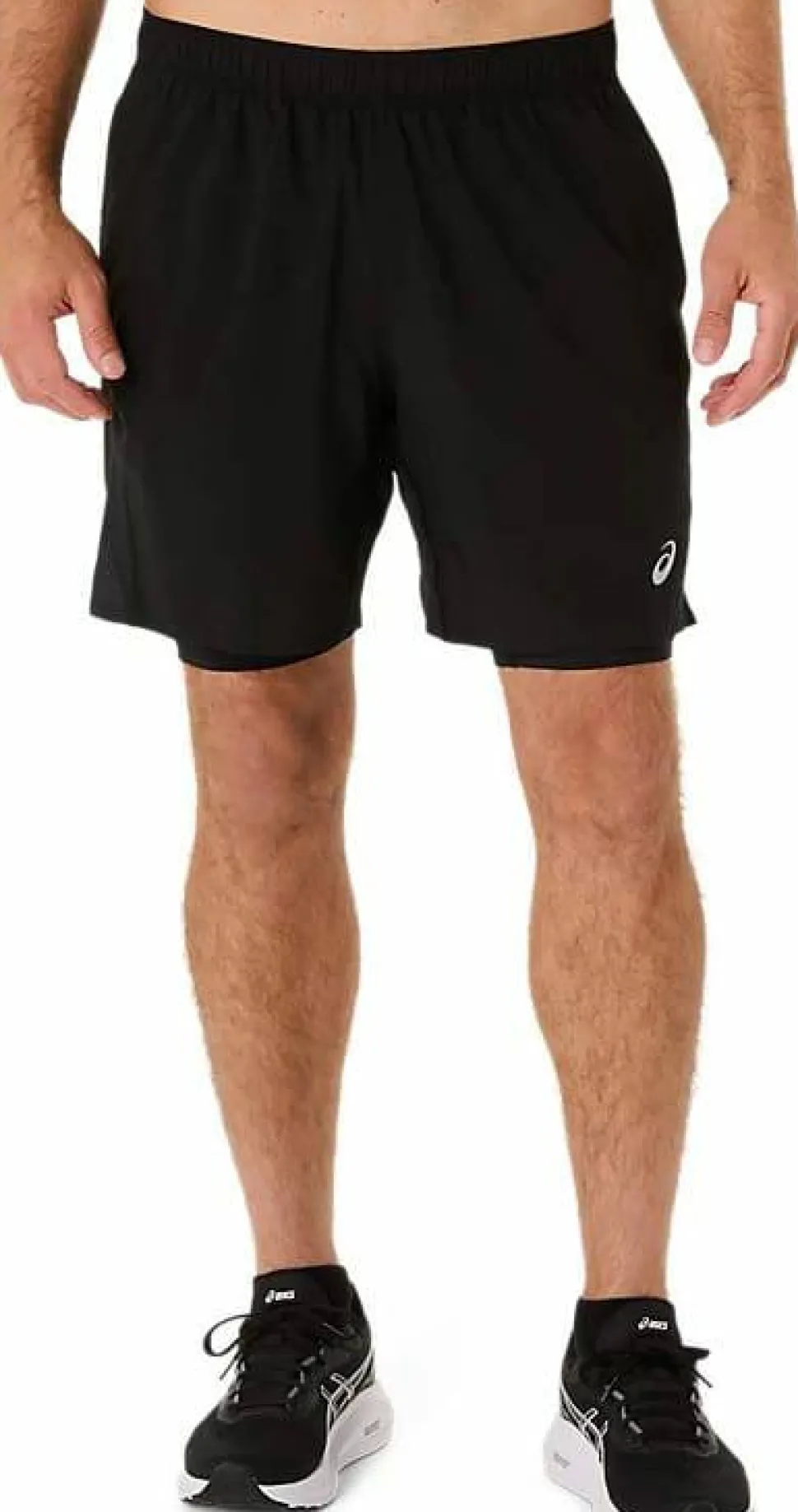 Asics Men's Asics Core 2-in-1 7in Shorts Performance Black/Performance Black