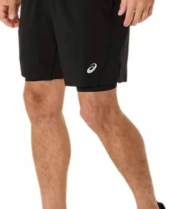 Asics Men's Asics Core 2-in-1 7in Shorts Performance Black/Performance Black