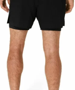 Asics Men's Asics Core 2-in-1 5in Shorts Performance Black/Performance Black