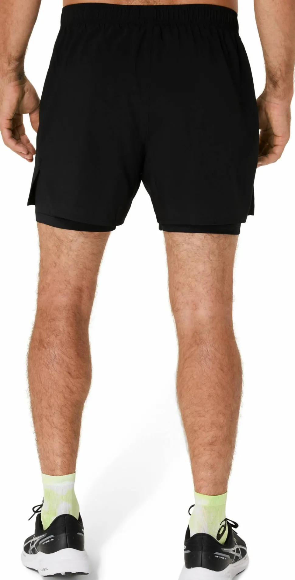 Asics Men's Asics Core 2-in-1 5in Shorts Performance Black/Performance Black