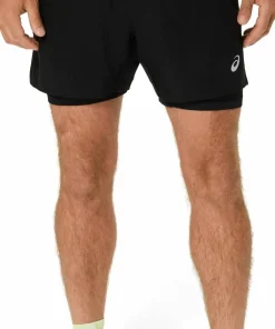 Asics Men's Asics Core 2-in-1 5in Shorts Performance Black/Performance Black