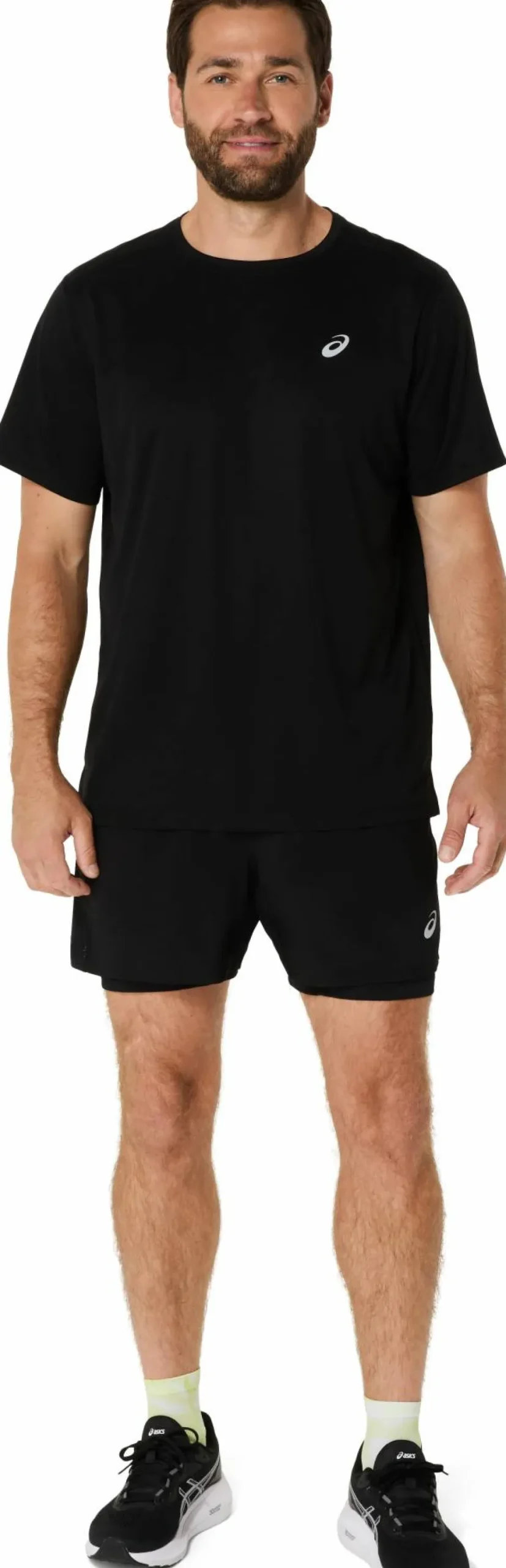 Asics Men's Asics Core 2-in-1 5in Shorts Performance Black/Performance Black