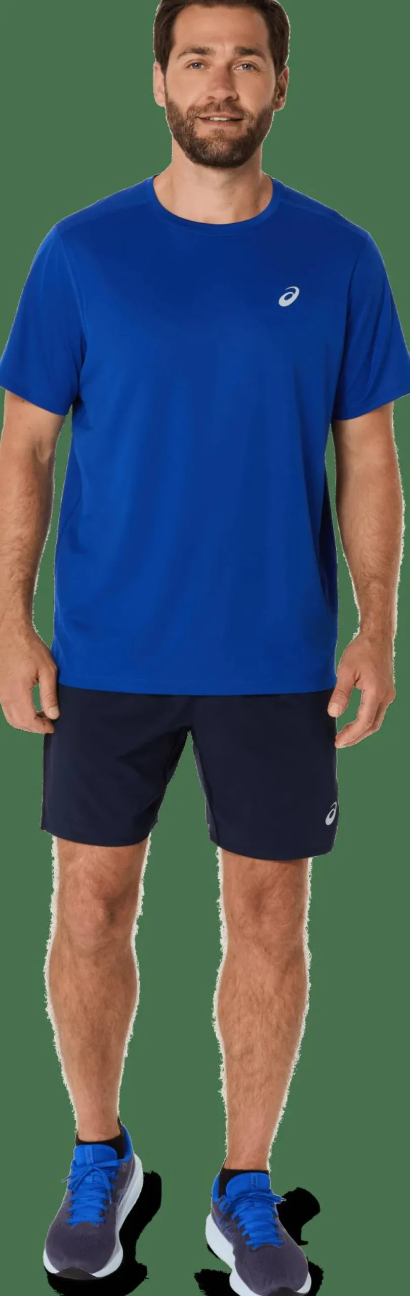 Asics Men's Asics Core Short Sleeve Top Asics Blue