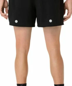 Asics Men's Fujitrail All Over Print 5in Shorts Performance Black/Carbon/Cream