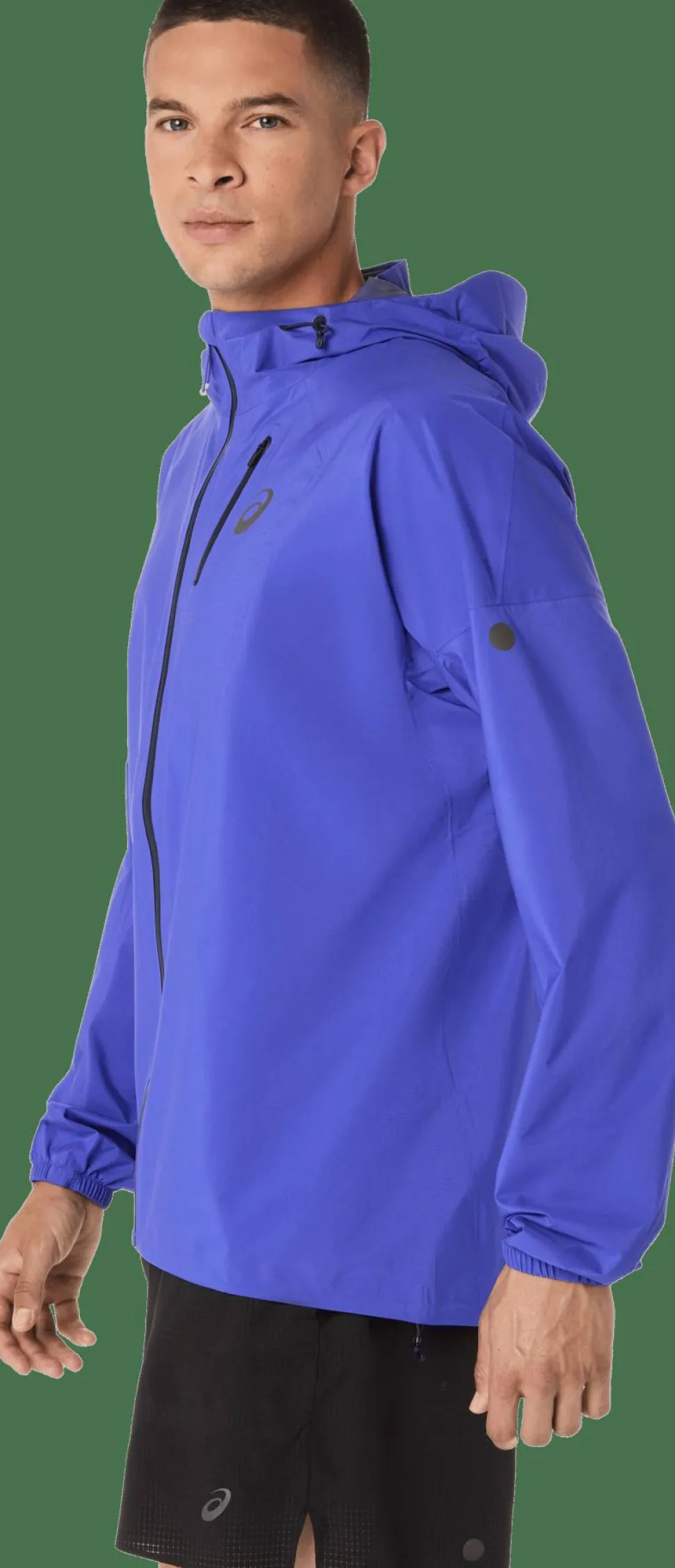 Asics Men's Fujitrail Elite Waterproof Jacket Cobalt Burst/Midnight