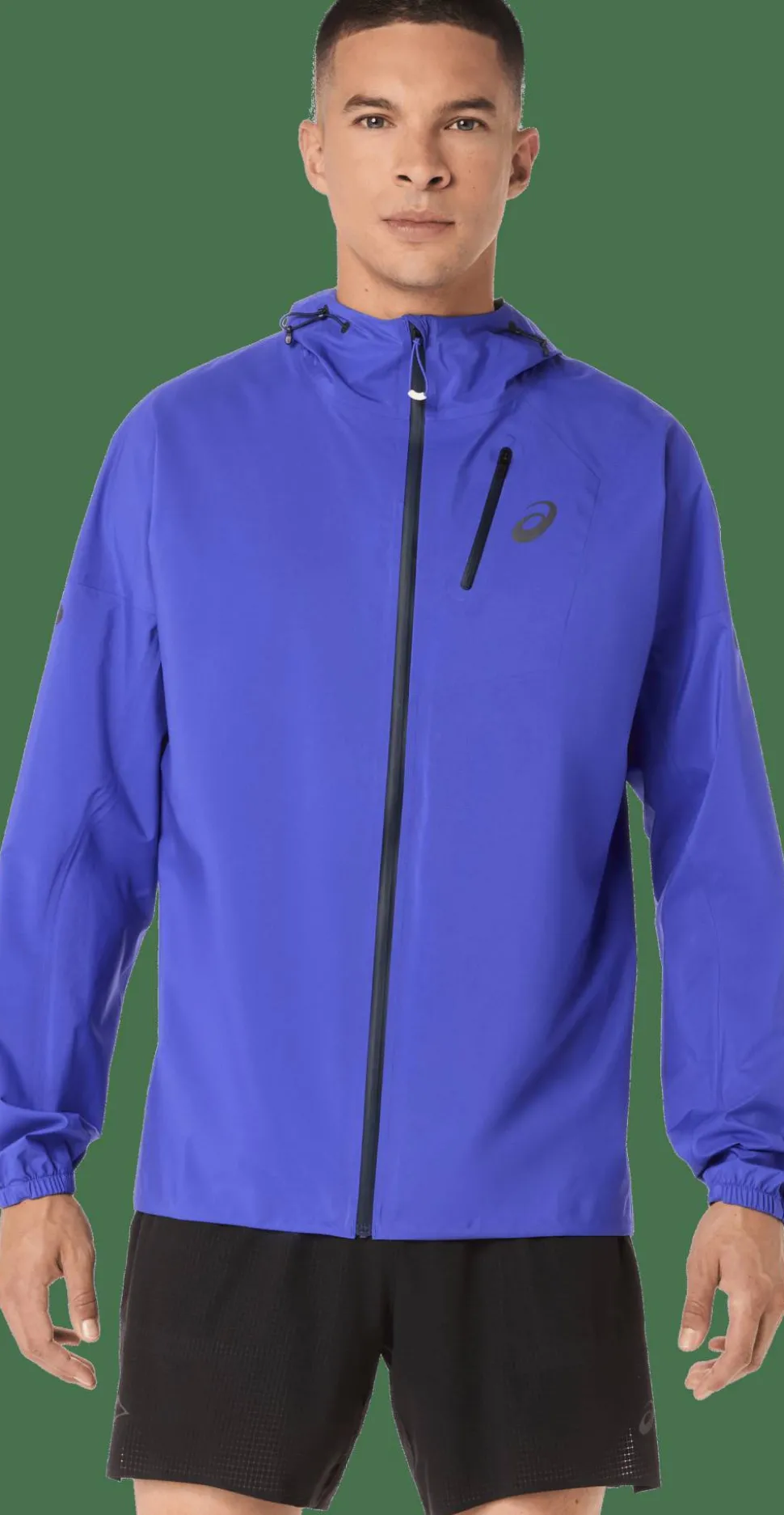 Asics Men's Fujitrail Elite Waterproof Jacket Cobalt Burst/Midnight