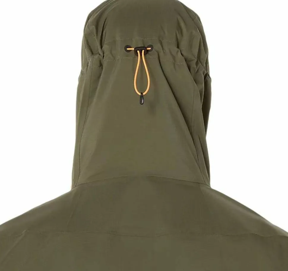 Asics Men's Fujitrail Elite Waterproof Jacket Mantle Green
