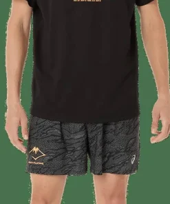 Asics Men's Fujitrail Logo Short Sleeve Top Performance Black