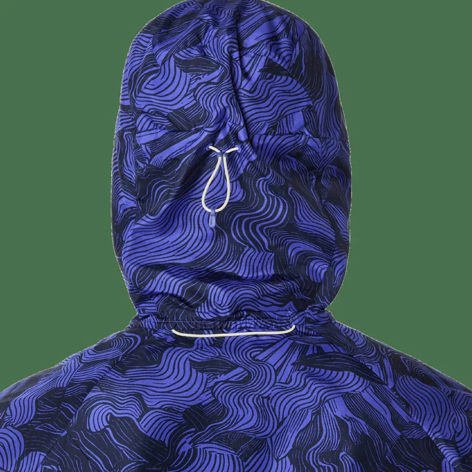 Asics Men's Fujitrail Packable Jacket Cobalt Burst/Indigo Blue/Cream