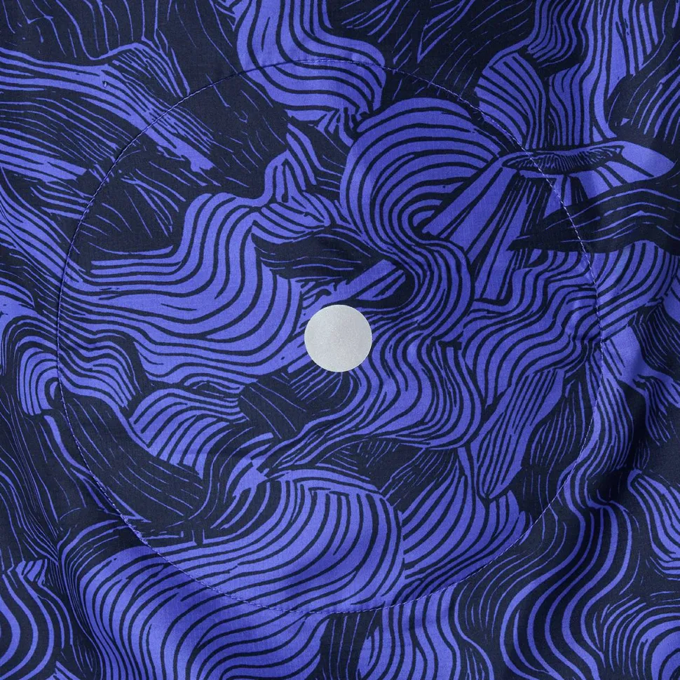 Asics Men's Fujitrail Packable Jacket Cobalt Burst/Indigo Blue/Cream