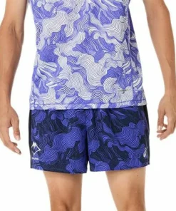 Asics Men's Fujitrail Singlet Cobalt Burst/Cream