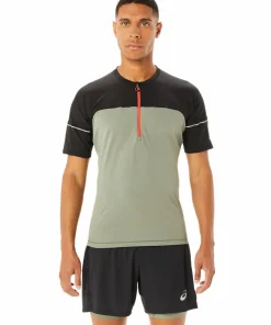 Asics Men's Fujitrail Top Lichen Green/Performance Black