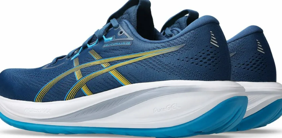 Asics Men's GEL-Cumulus 28 Twilight Blue/Yamabuki